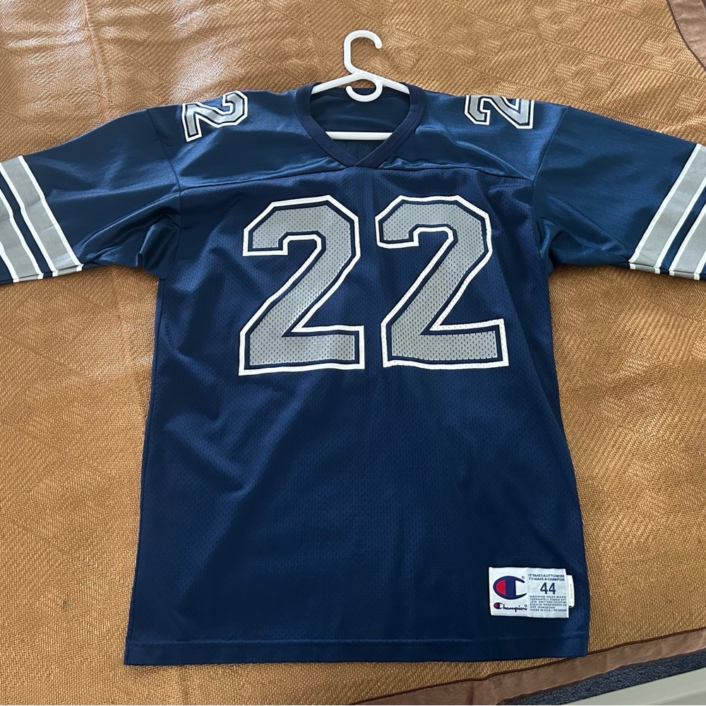 Emmitt Smith #22 Dallas Cowboys Champion NFL Football Jersey